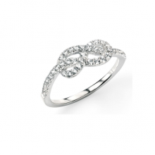 STERLING SILVER INFINITY RING